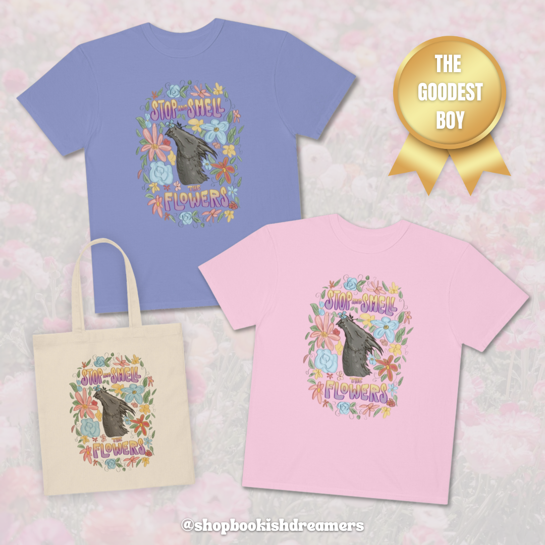 SMELL THE FLOWERS TEE