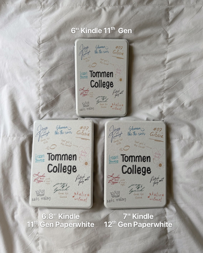 TOMMEN COLLEGE YEARBOOK KINDLE CASE