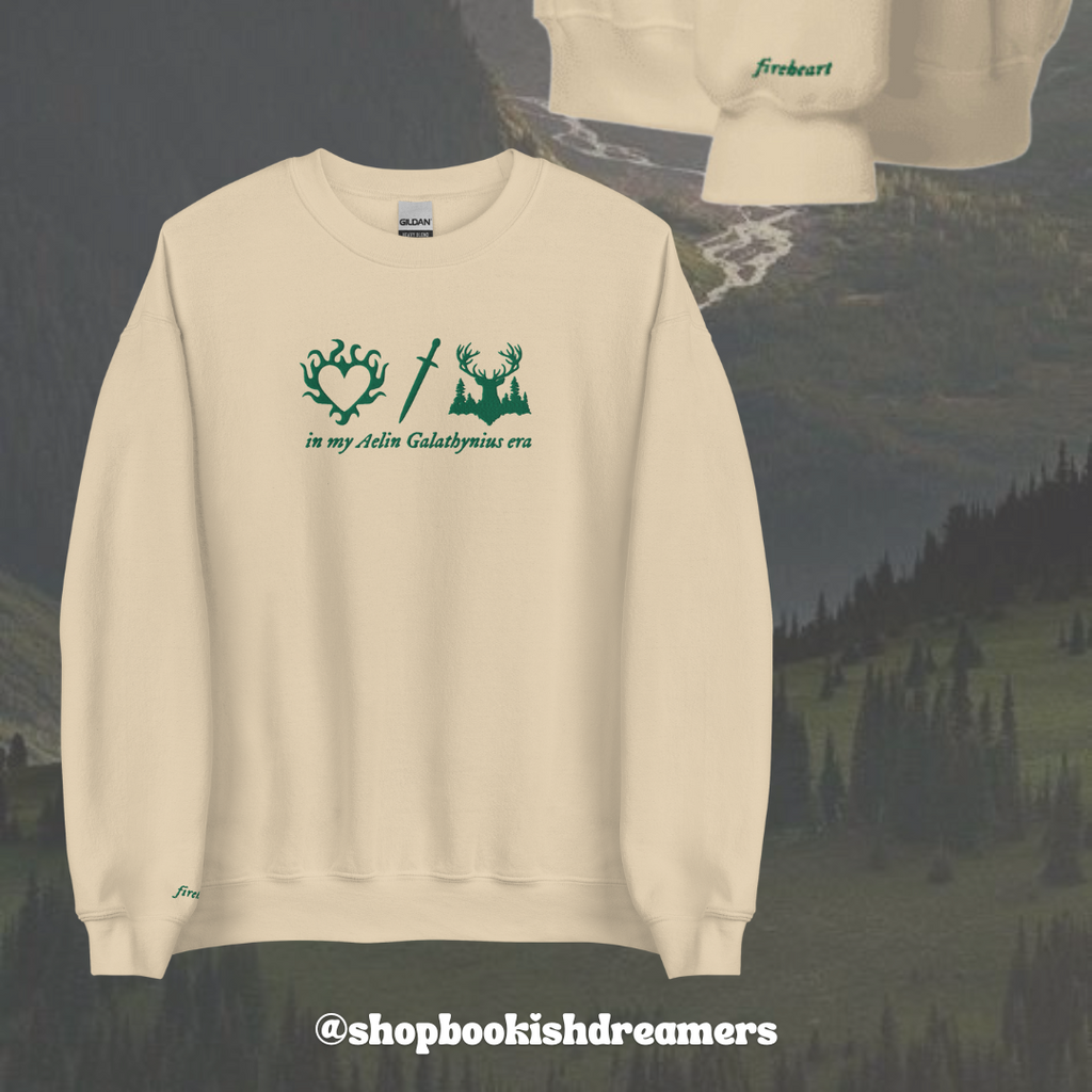 IN MY AELIN ERA EMBROIDERED CREWNECK