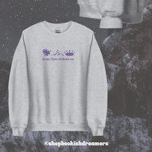 Load image into Gallery viewer, IN MY FEYRE ERA EMBROIDERED CREWNECK
