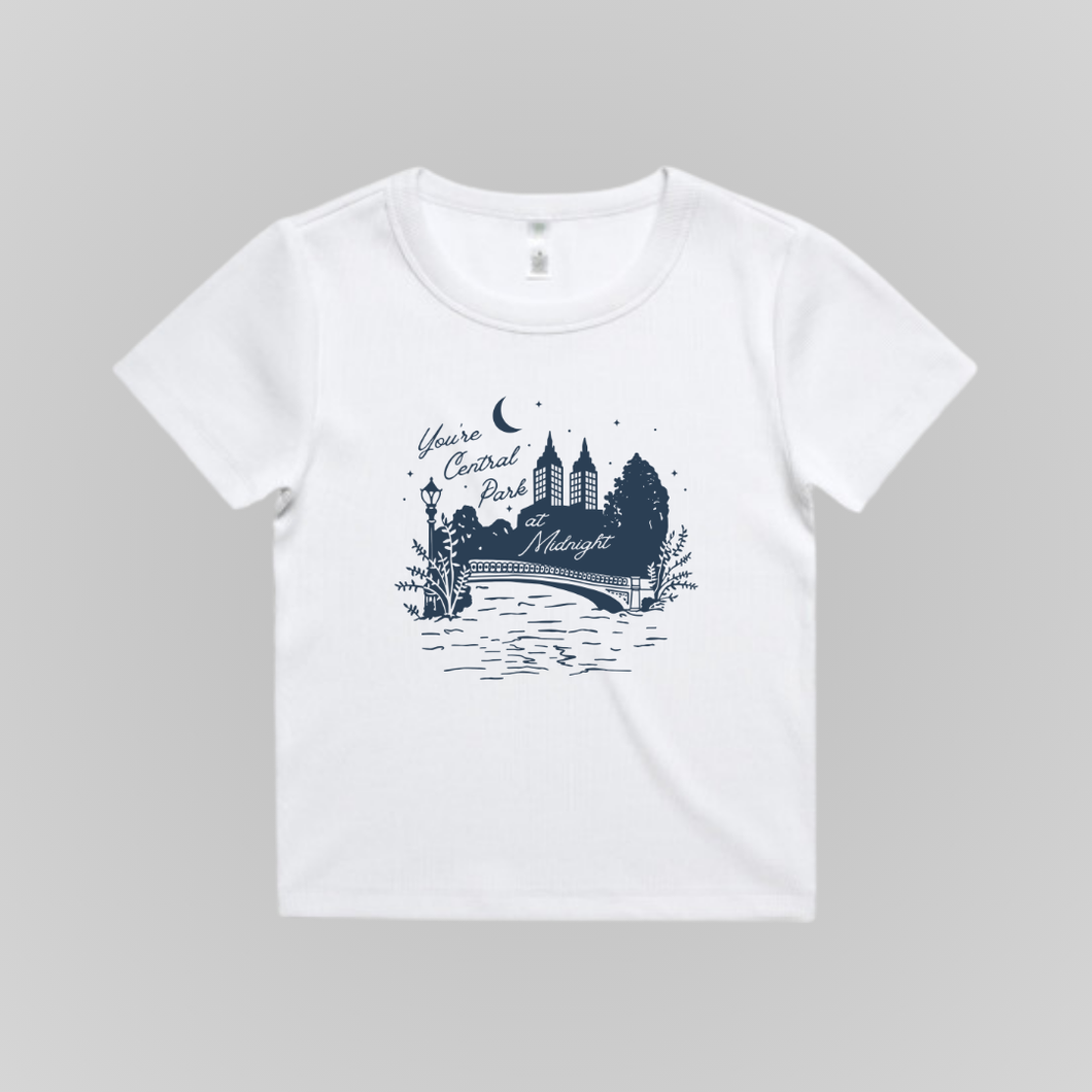 CENTRAL PARK AT MIDNIGHT BABY TEE