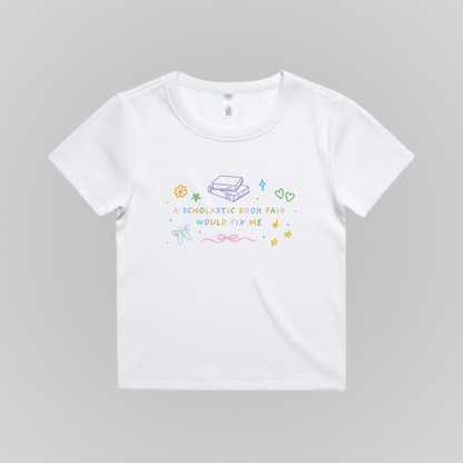 SCHOLASTIC BOOK FAIR BABY TEE