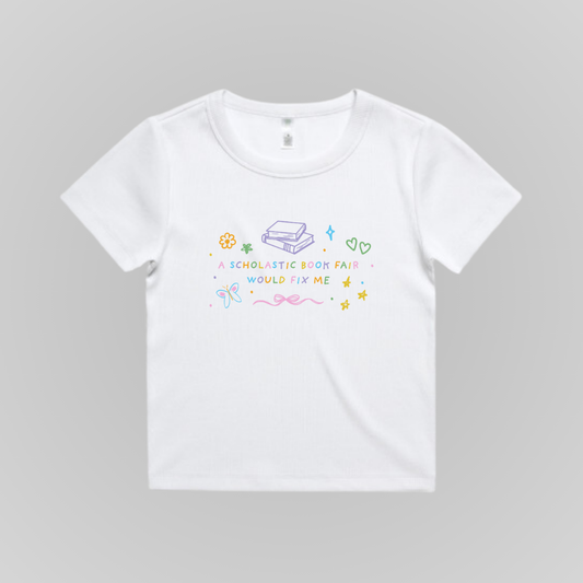 SCHOLASTIC BOOK FAIR BABY TEE