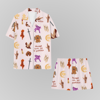 BRYCE'S PAJAMA SHORTS SET