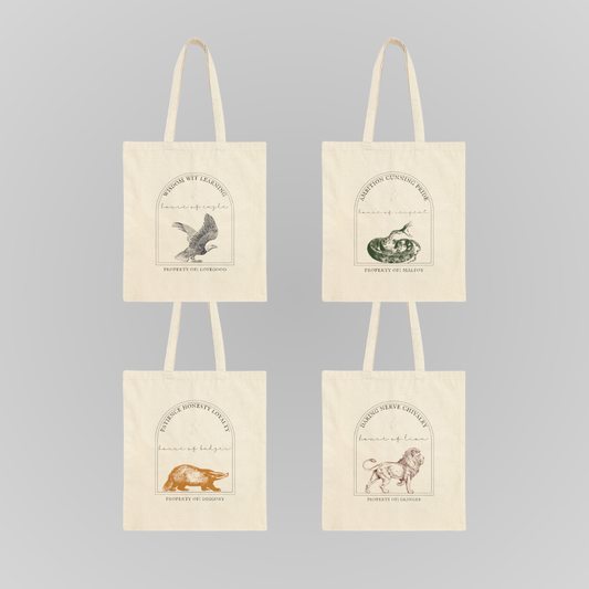 WIZARD HOUSE TOTES