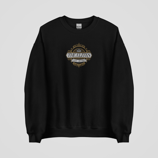 THE ELITES EMBROIDERED CREWNECK