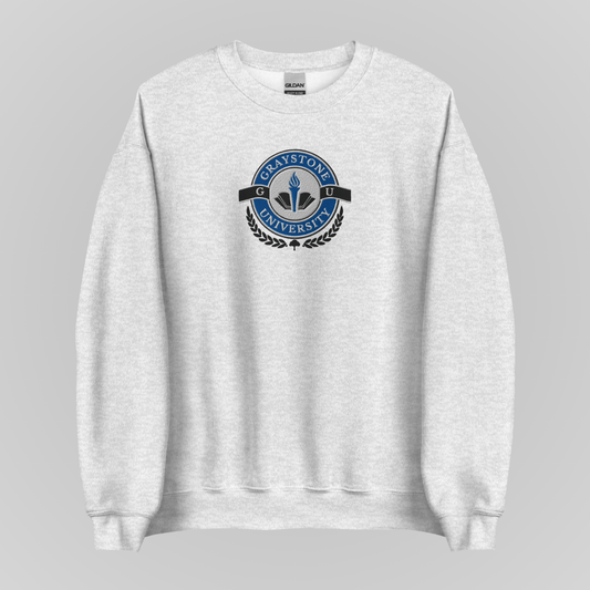 GRAYSTONE UNIVERSITY EMBROIDERED CREWNECK