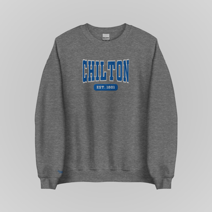 GILMORE COLLEGIATE EMBROIDERED CREWNECK *CHILTON EDITION
