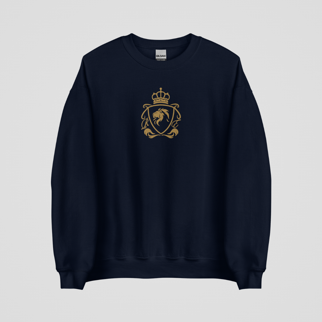 ROYAL ELITE EMBROIDERED CREWNECK