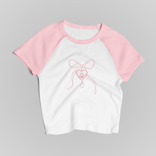 SUNSHINE GIRL RAGLAN BABY TEE