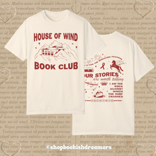 Load image into Gallery viewer, HOUSE OF WIND BOOK CLUB TEE
