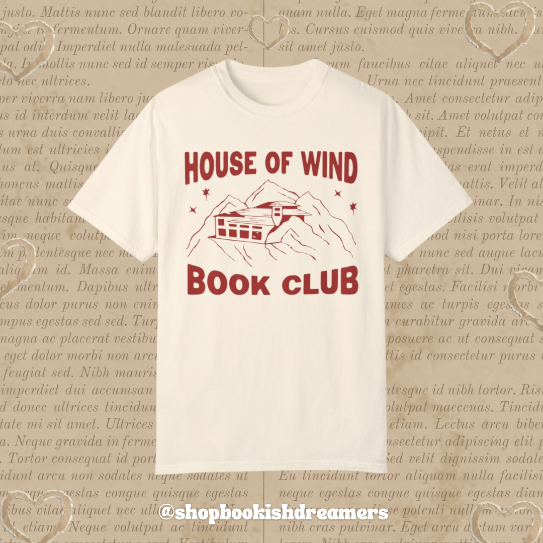 HOUSE OF WIND BOOK CLUB TEE