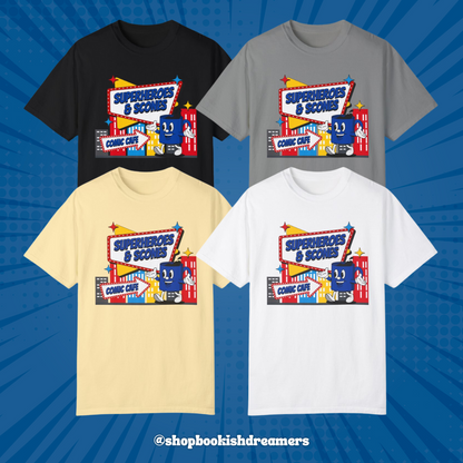 SUPERHEROES & SCONES TEE