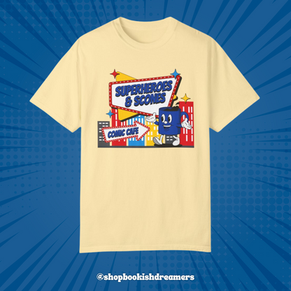 SUPERHEROES & SCONES TEE