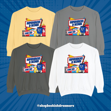 Load image into Gallery viewer, SUPERHEROES &amp; SCONES CREWNECK
