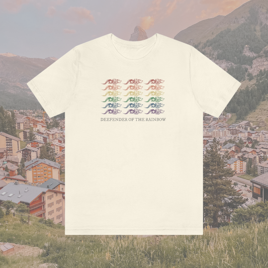 DEFENDER OF THE RAINBOW TEE