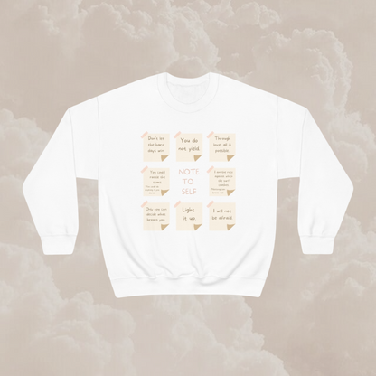 NOTE TO SELF CREWNECK