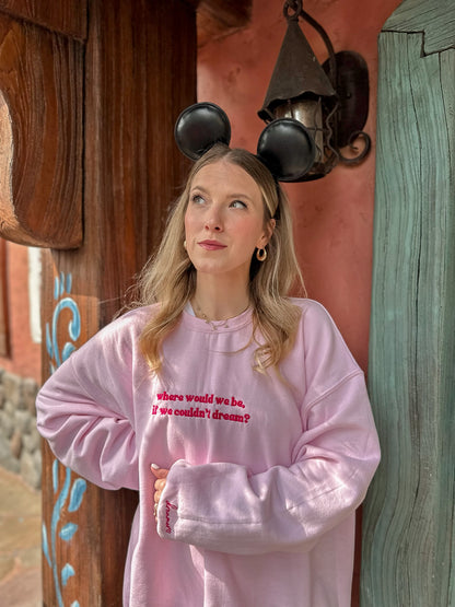 DREAMER EMBROIDERED CREWNECK