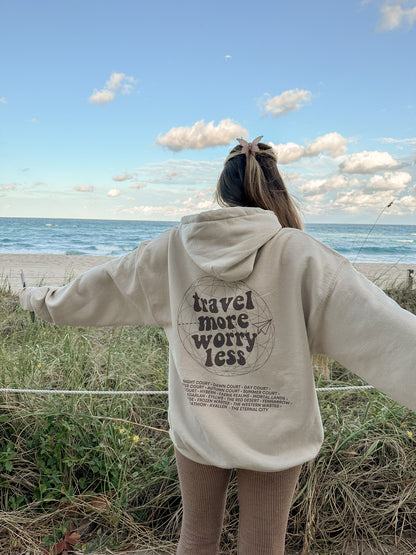 TRAVEL MORE HOODIE