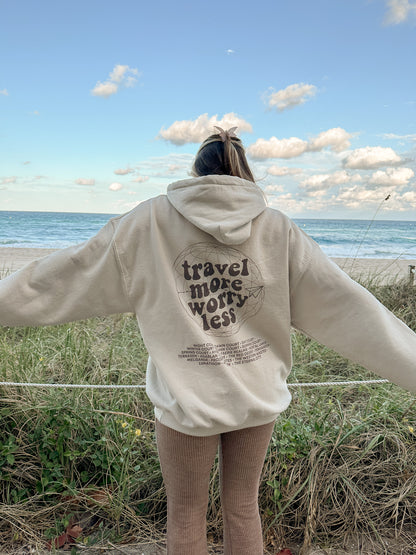 TRAVEL MORE HOODIE