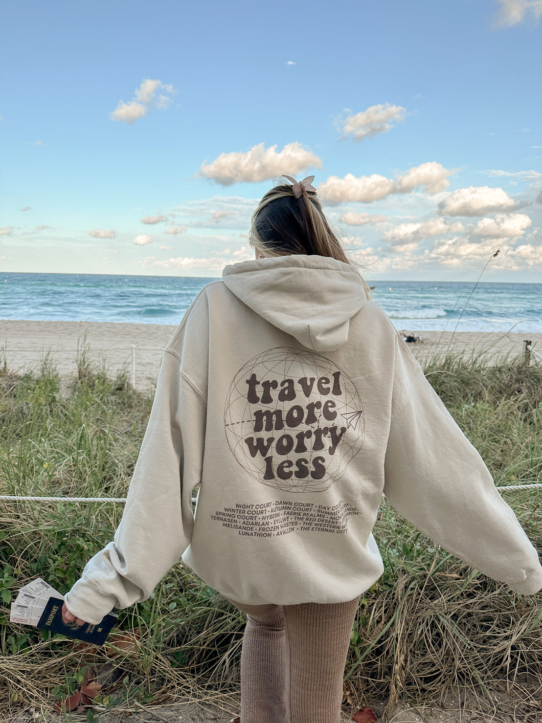 TRAVEL MORE HOODIE