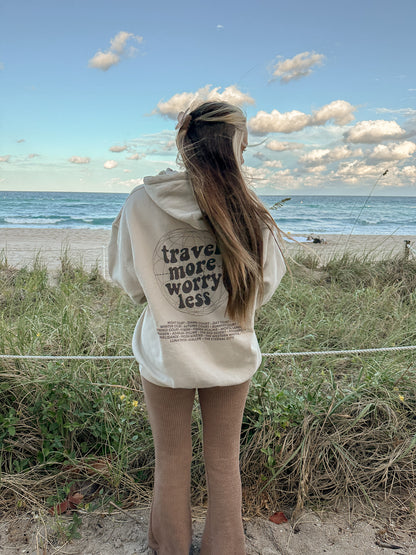 TRAVEL MORE HOODIE