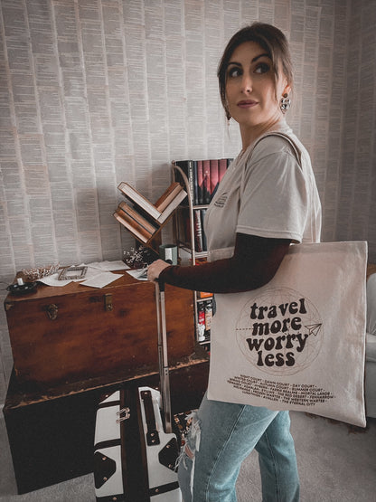 FICTIONAL WANDERLUST TOTE