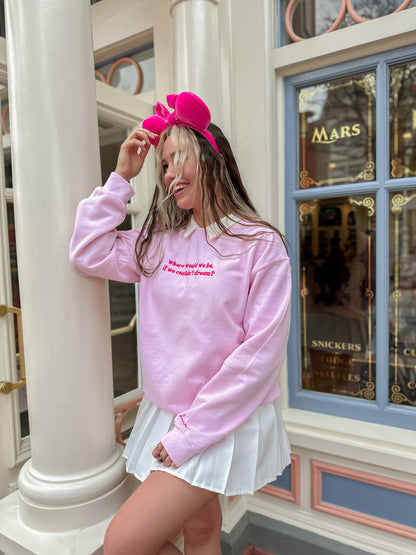 DREAMER EMBROIDERED CREWNECK