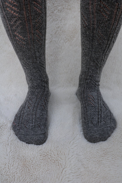 "S" & "B" KNIT SOCKS