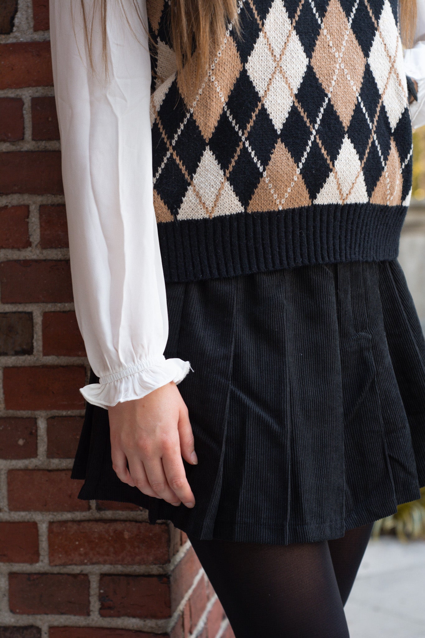 CONSTANCE CORDUROY SKIRT