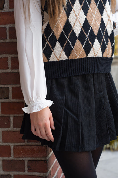 CONSTANCE CORDUROY SKIRT