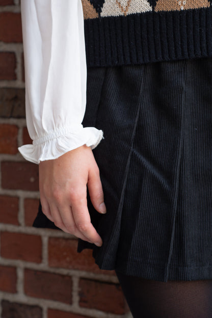 CONSTANCE CORDUROY SKIRT