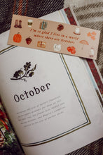 Load image into Gallery viewer, OCTOBER LOVE BOOKMARK
