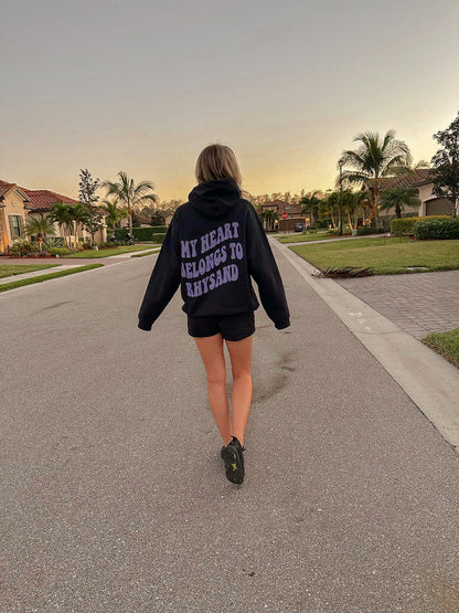 MY HEART BELONGS TO HOODIE *CUSTOM